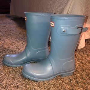 BLUE HUNTER BOOTS